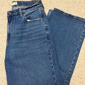 Abercrombie Curve Love Low Rise Baggy Jean